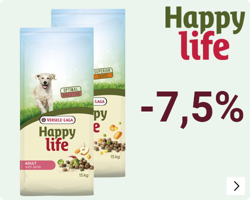 Happy Life 15Kg -7,5% DOG